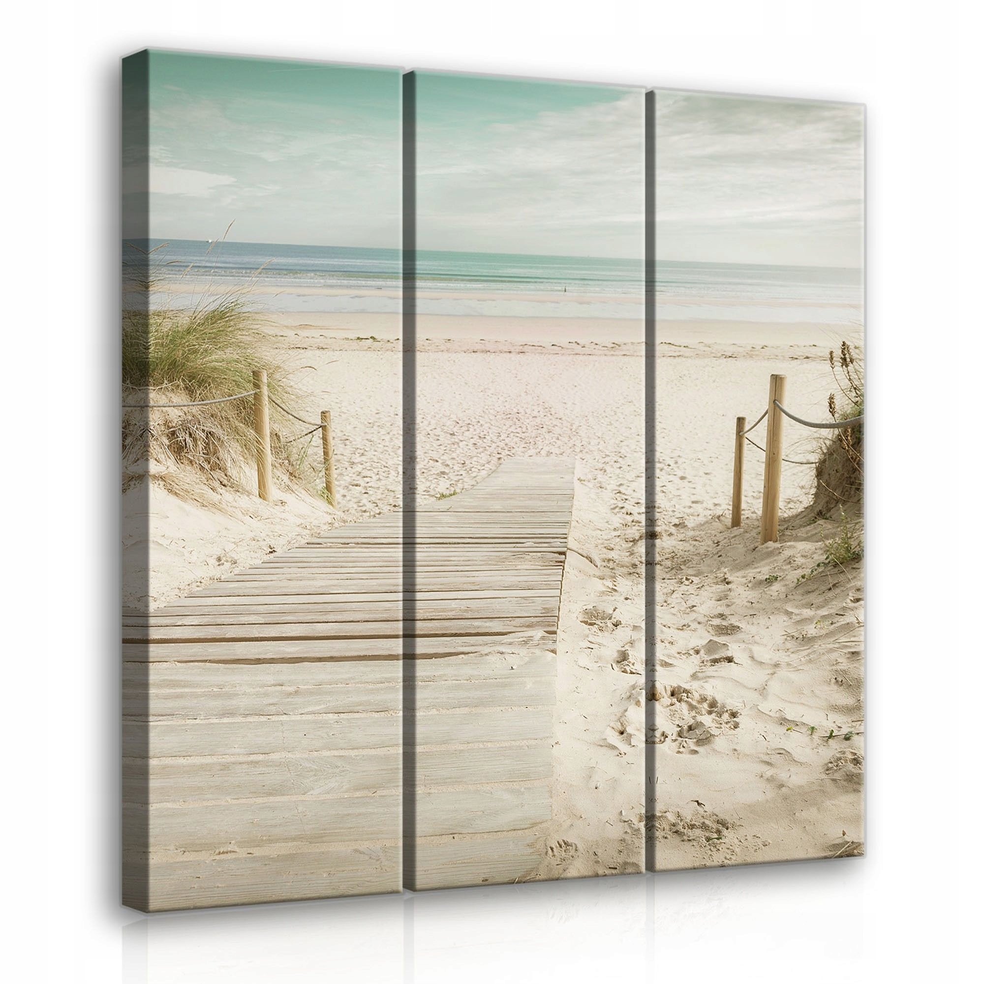 Obraz 90x100 Pláž moře písek léto klid příroda harmonie relaxace ticho