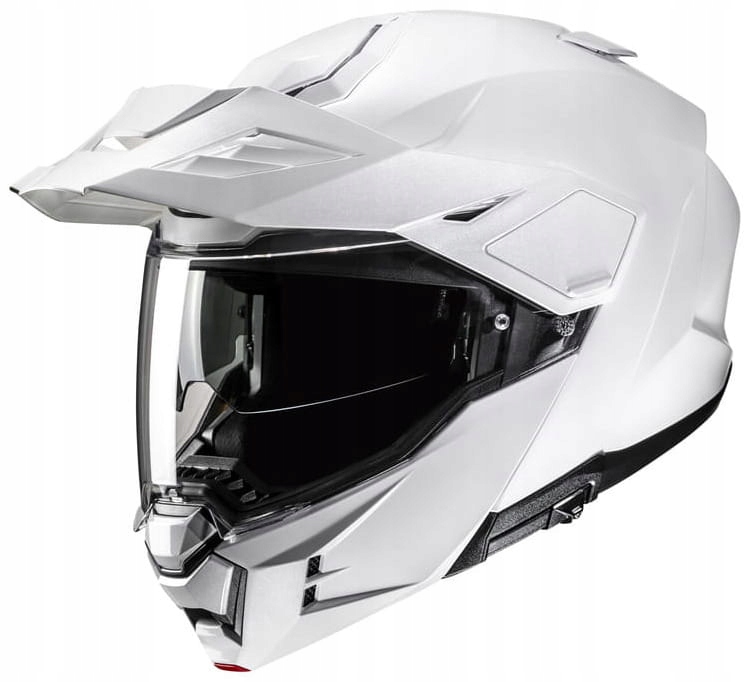 Hjc I80 Solid Pearl Biela Motocyklová Prilba Modulárna Biela