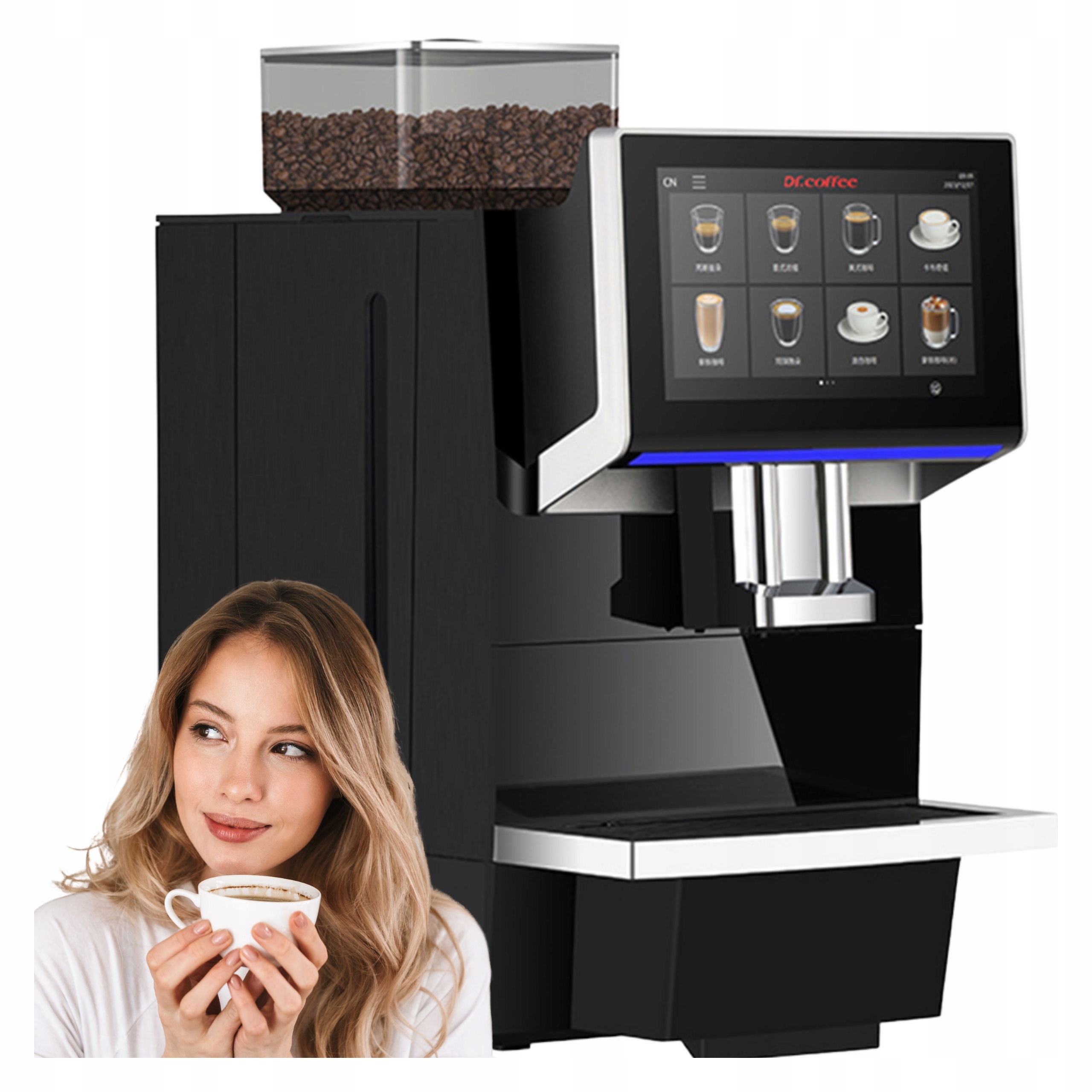 Kávovar Dr. Coffee GT2 Big Pro Automatický Expres Hotel Kancelář