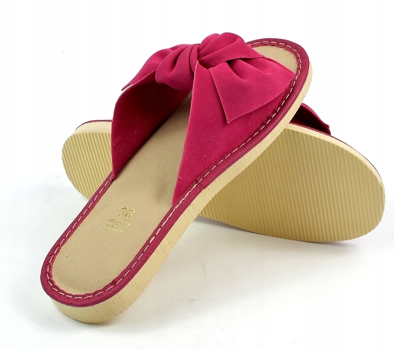 KAPCIE PANTOFLE KLAPKI DOMOWE DAMSKIE Płeć kobieta