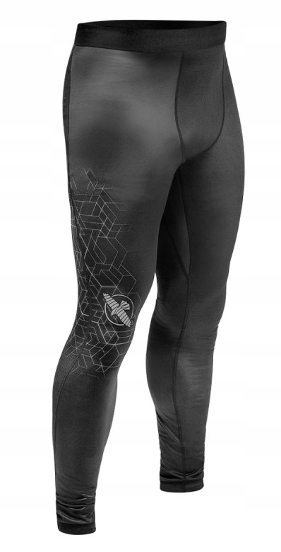 Hayabusa Leginsy Kompresyjne Geo Black Pants S