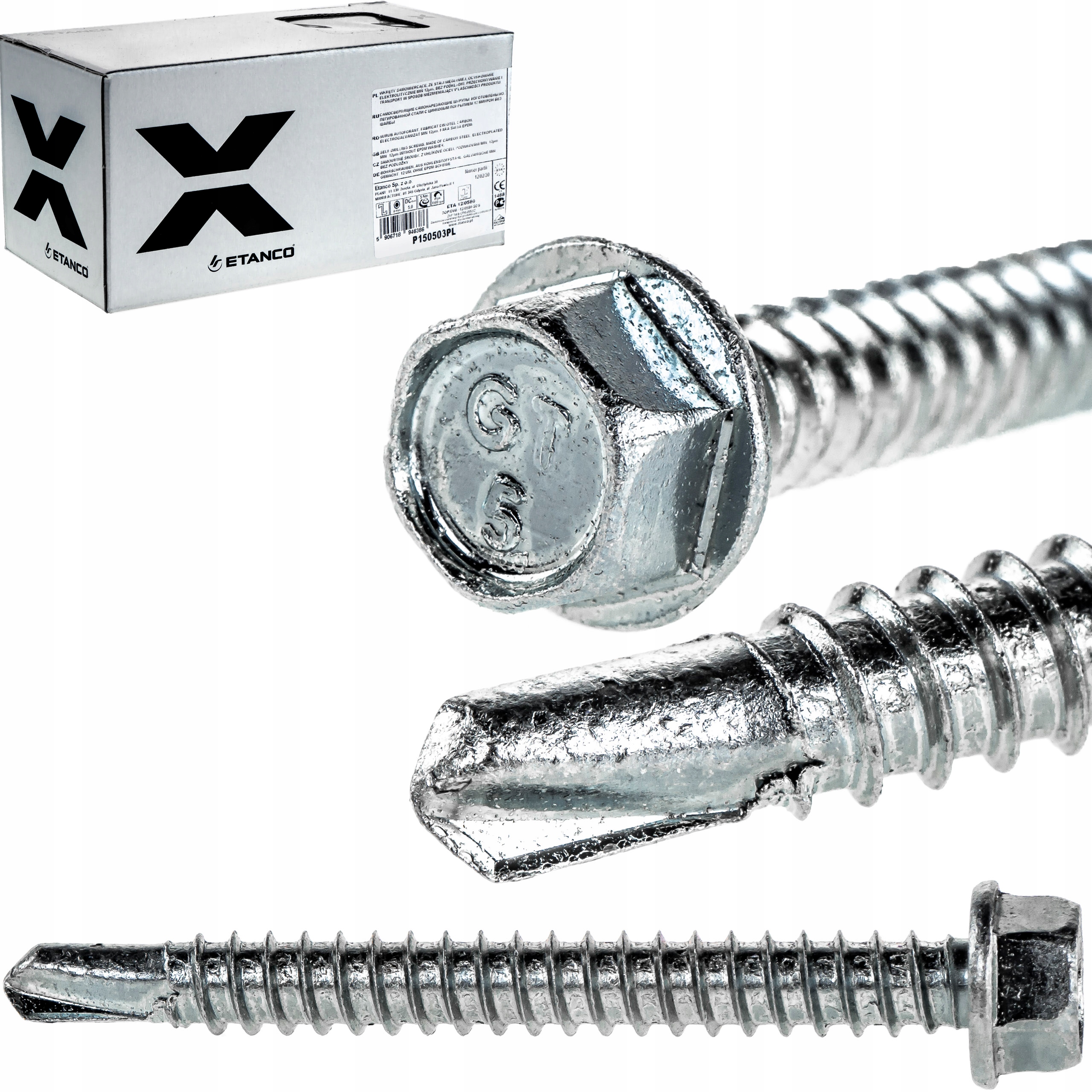 

Wkręty samowiercące GT5 5,5x60 250szt.