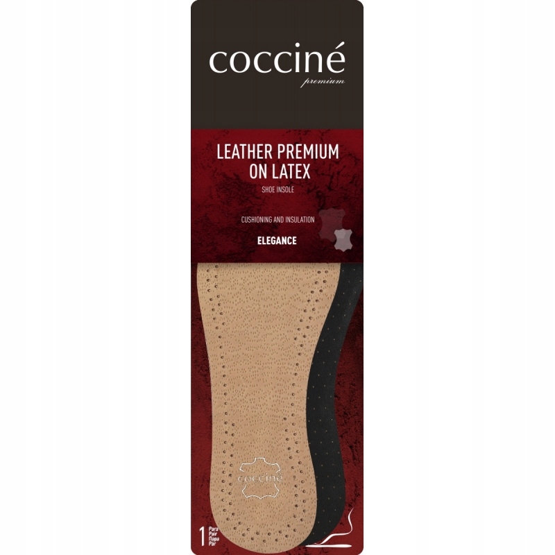

Coccine Wkładki Do Butów Skórzane Obuwie r. 37-38