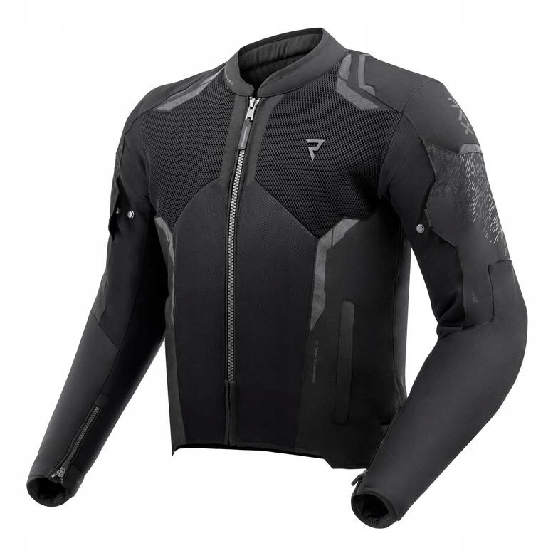 Textilná motocyklová bunda Rebelhorn Jax Black čierna Darčeky