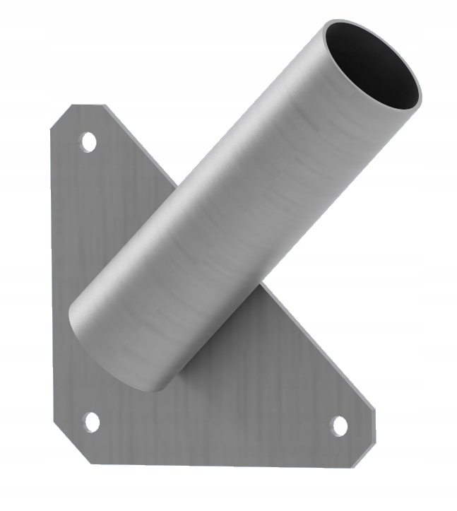 Uchwyt nierdzewny przyokienny prawy na 1 flagę