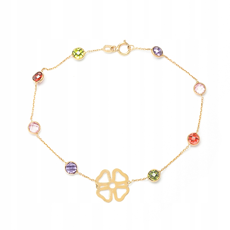 Barevný náramek s korálky