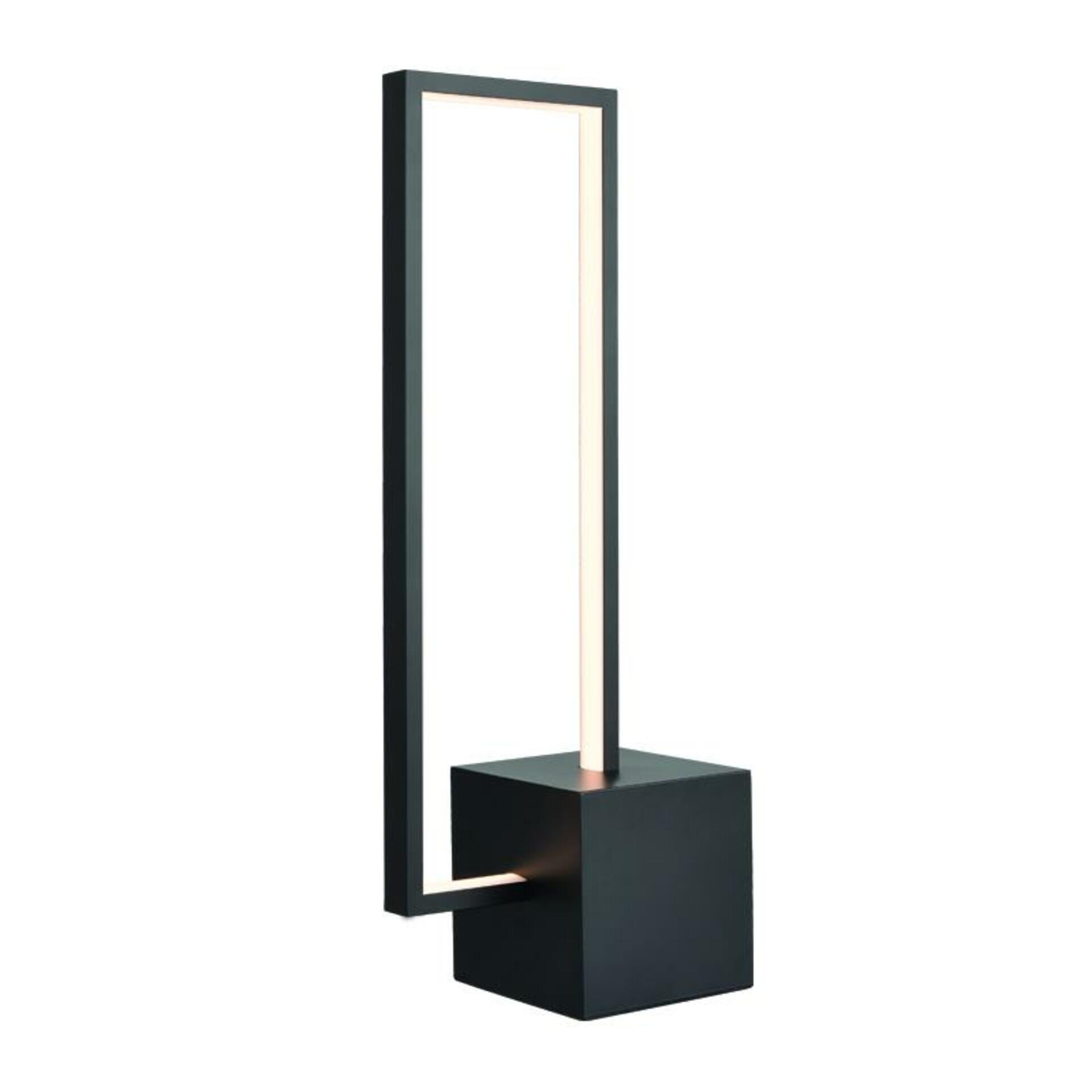 Aca Lighting stolná lampa Led 12W 3000K 980LM Aelia čierna IP20 18X11XH46CM