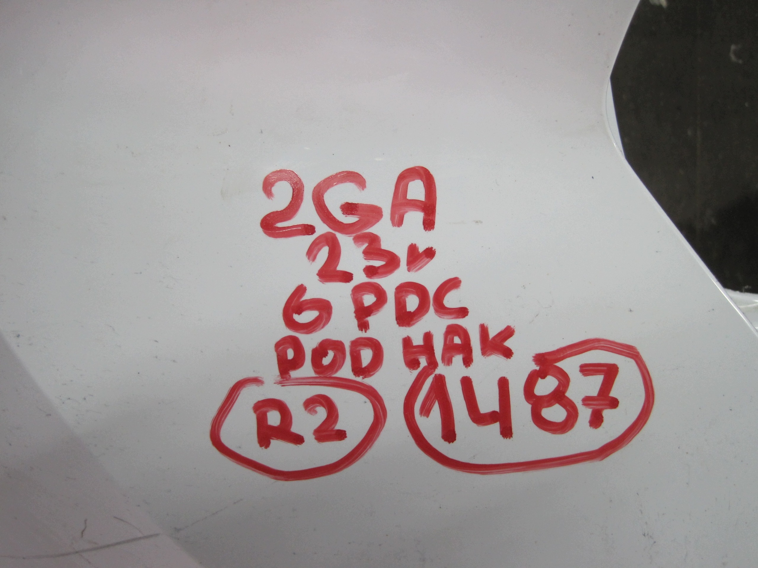 lökhárító VW T ROC 2GA 6 PDC LIFT hátsó far