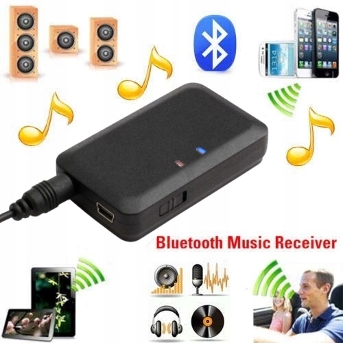 ODBIORNIK ADAPTER BLUETOOTH RADIO AUDIO AUX USB Sklep, Opinie, Cena w
