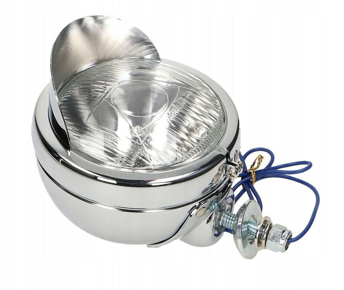 LAMPA LIGHTBAR CHROMOWANA 4,5 CALA Z DASZKIEM Producent Motrix