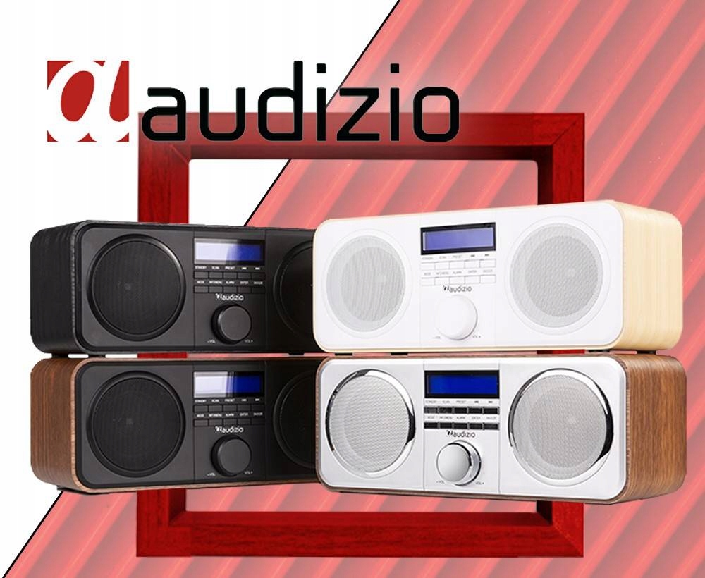 Radio PRZENOŚNE sieciowe stereo FM DAB+ budzik Zasilanie sieciowe