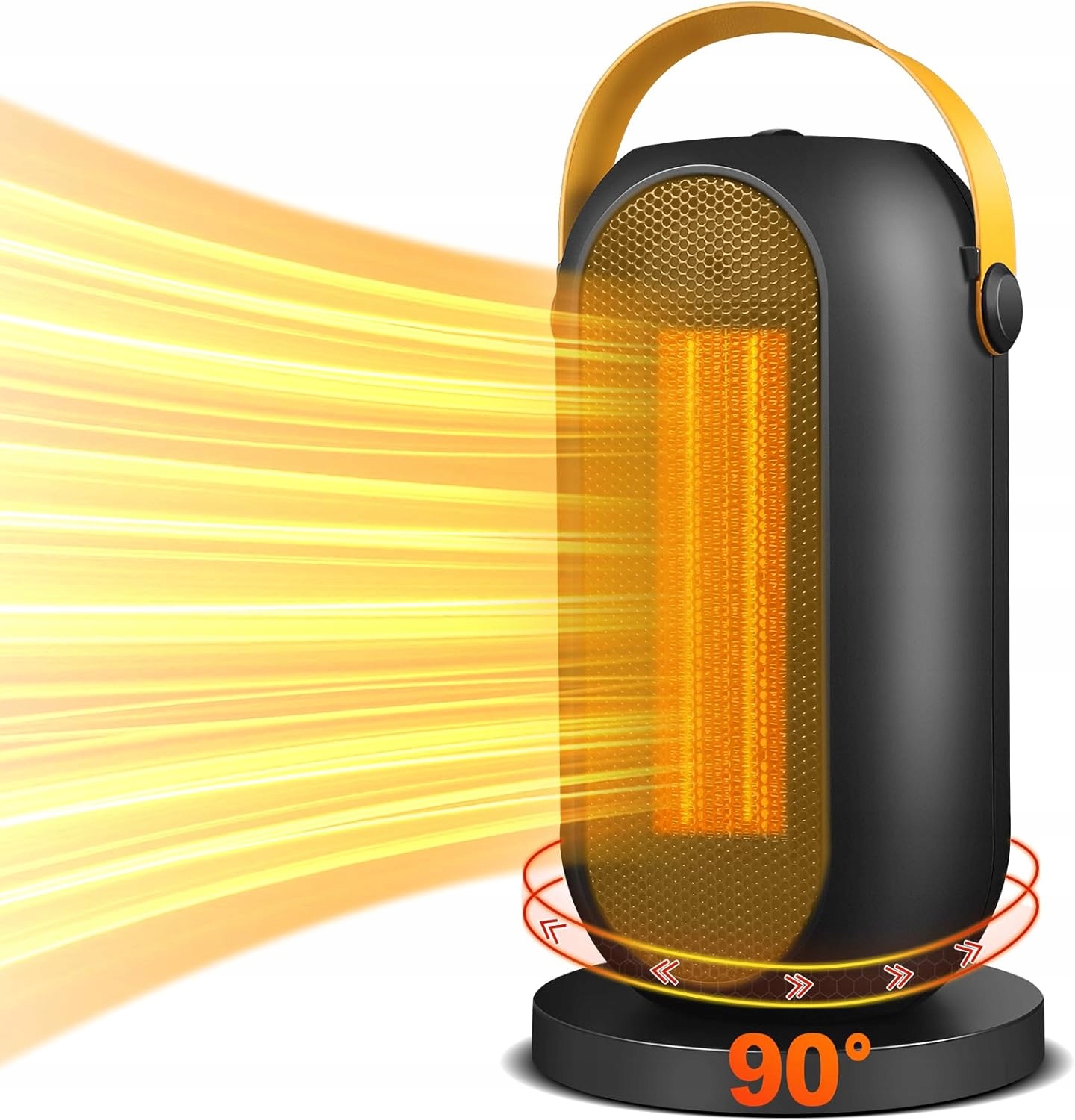 Elektryczny Grzejnik Przenośny Energooszczędny Ptc 6 Trybów Termostat