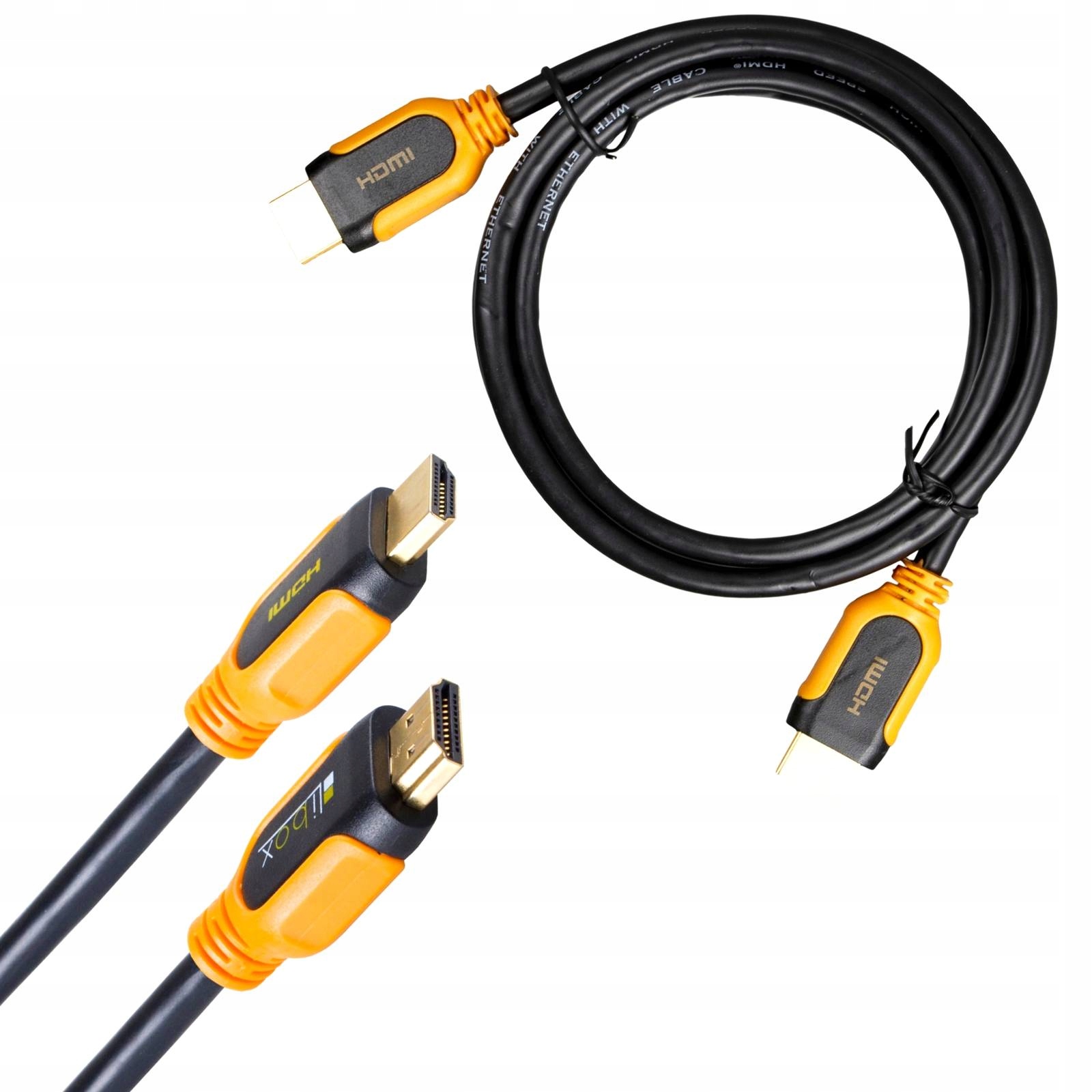 

Kabel Hdmi High Speed 4K Uhd Full Hd 3D Miedź 1M