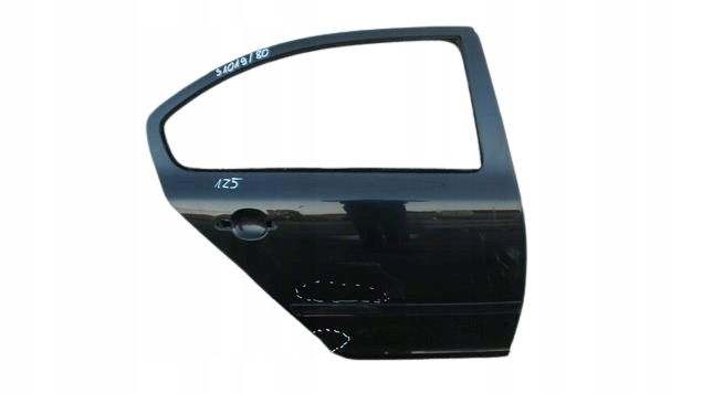 SKODA OCTAVIA 2 II 5D HB 04-13 DRZWI PRAWE TYLNE TYŁ