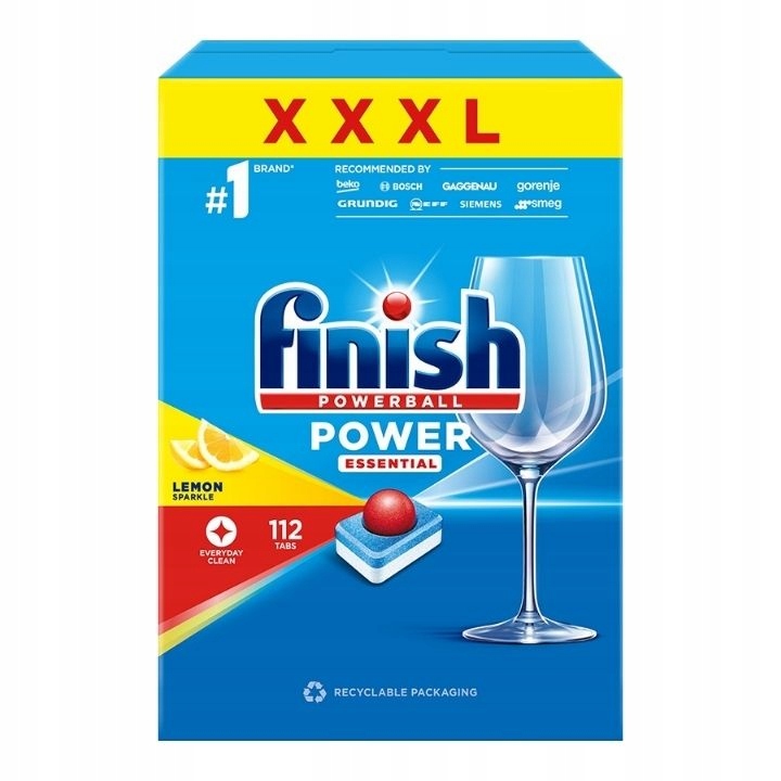 

Finish Power Essential Tabletki do Zmywarki 112szt