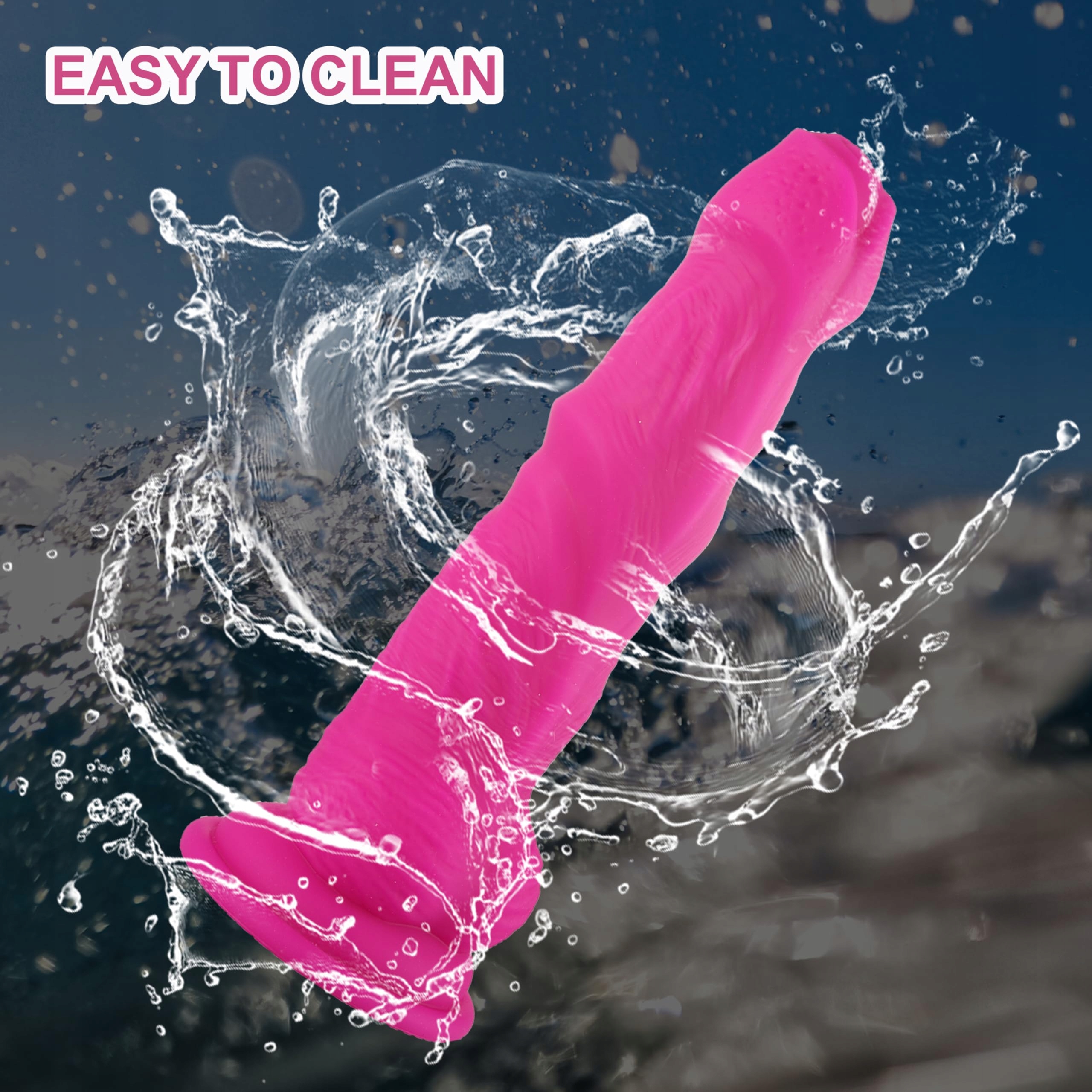 KLASSISCHE DILDO G Punkt 19 CM Realistyczny Dildo z Przyssawką dla Kobiet — miniatura 7