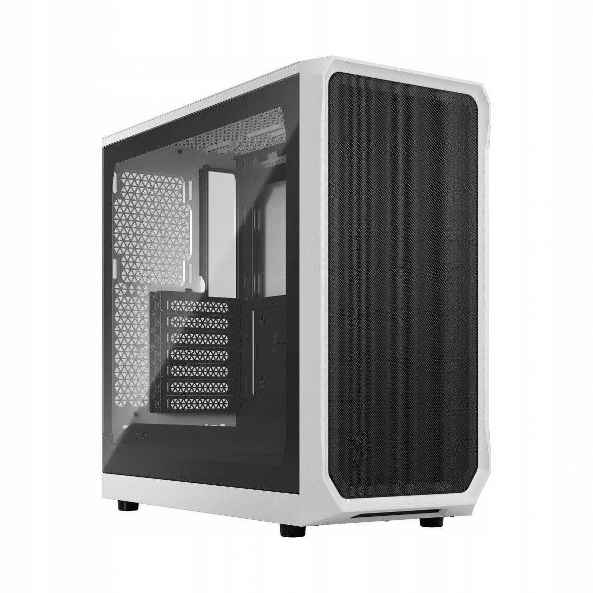 Skříň Fractal Design Focus 2 Tg Clear Tint Bílá Midi Tower Atx Okno