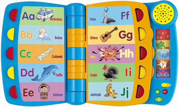 Smily Play Książeczka Edukacyjna Mówiąca Uczy Gra