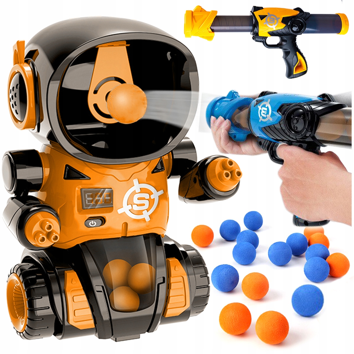 

Gra Robot Strzelanie Do Celu Pistolet 2szt Kulki