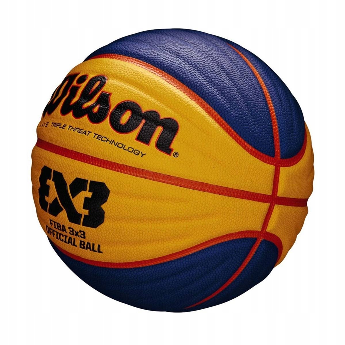 Piłka Wilson FIBA 3x3 Game Basketball WTB0533XB Kolor dominujący wielokolorowy