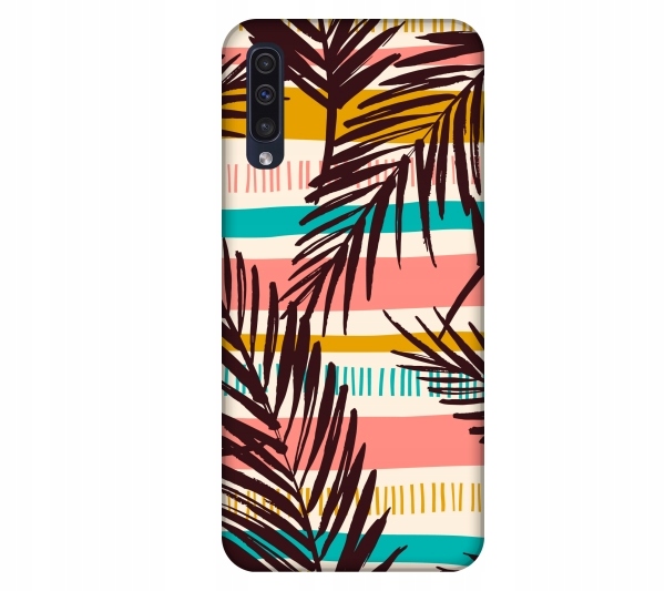 

Etui pokrowiec Samsung Galaxy A50 Liscie tropical