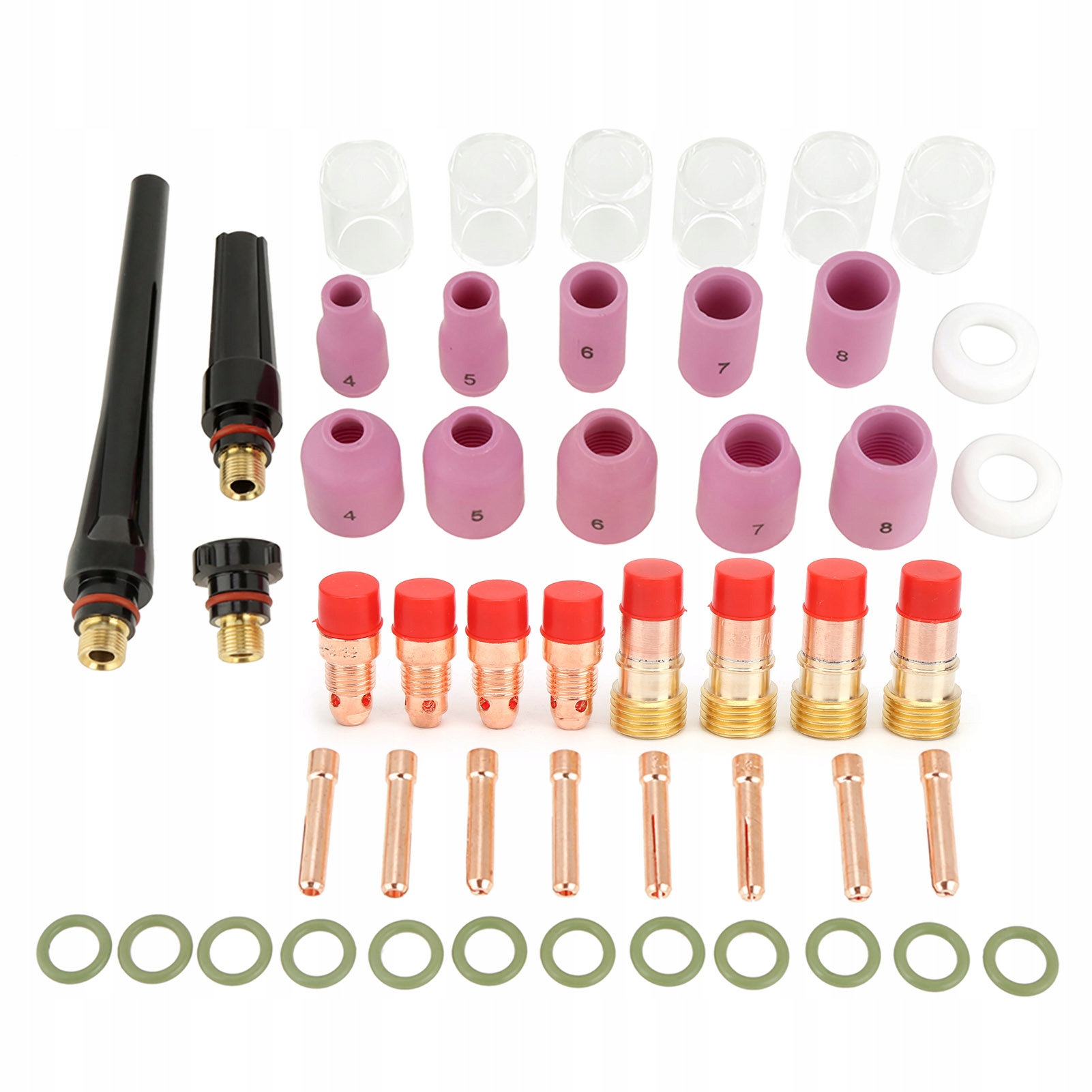 Zestaw Części Uchwytu Do Migomatu Tig WP-17/18/26 49 El Dysze Łuski