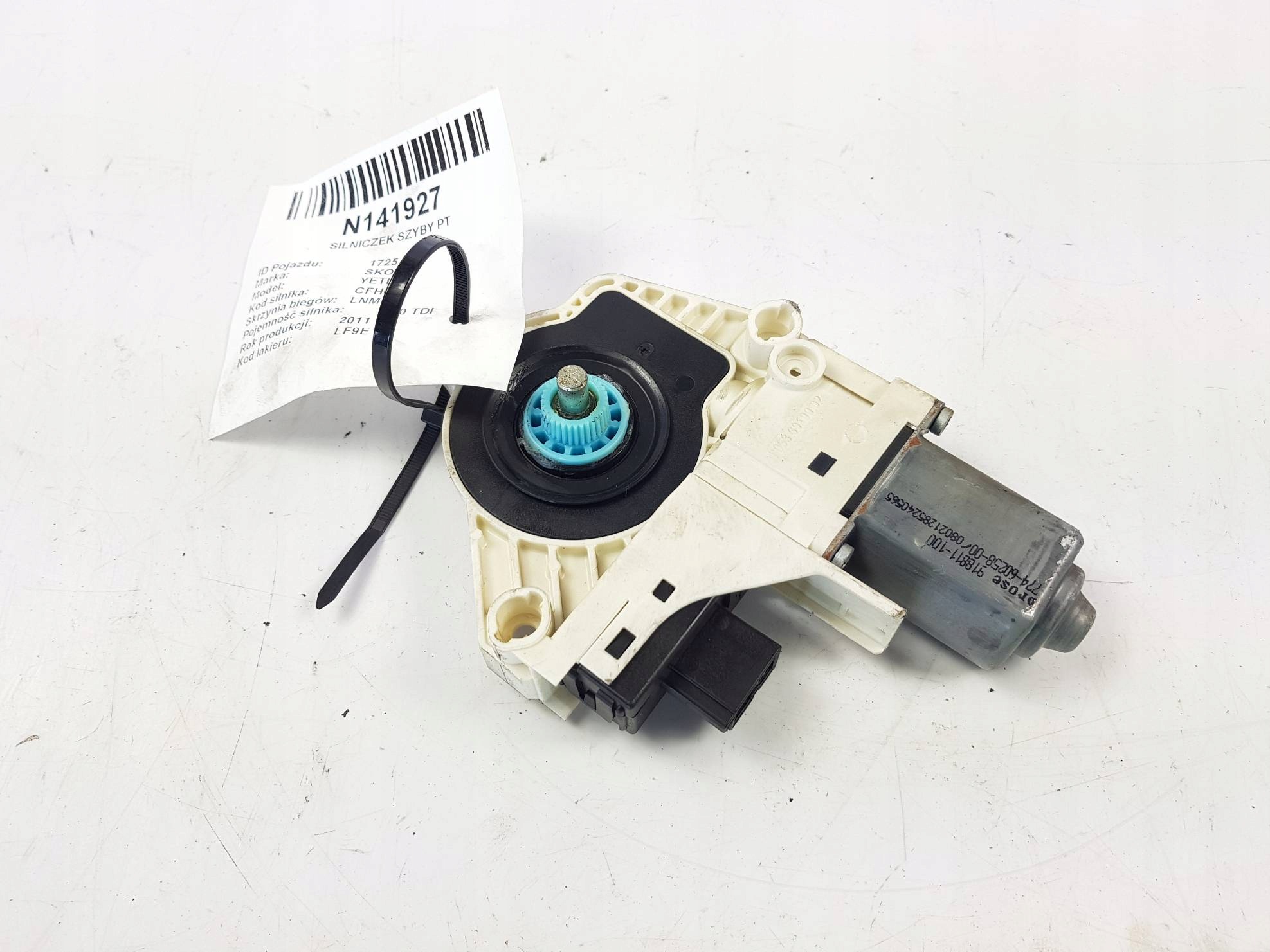 mini motor windows right rear part 5L0959812 SKODA YETI