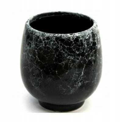 Levně Oranżada Keramická nádoba Marmol dark 350 ml