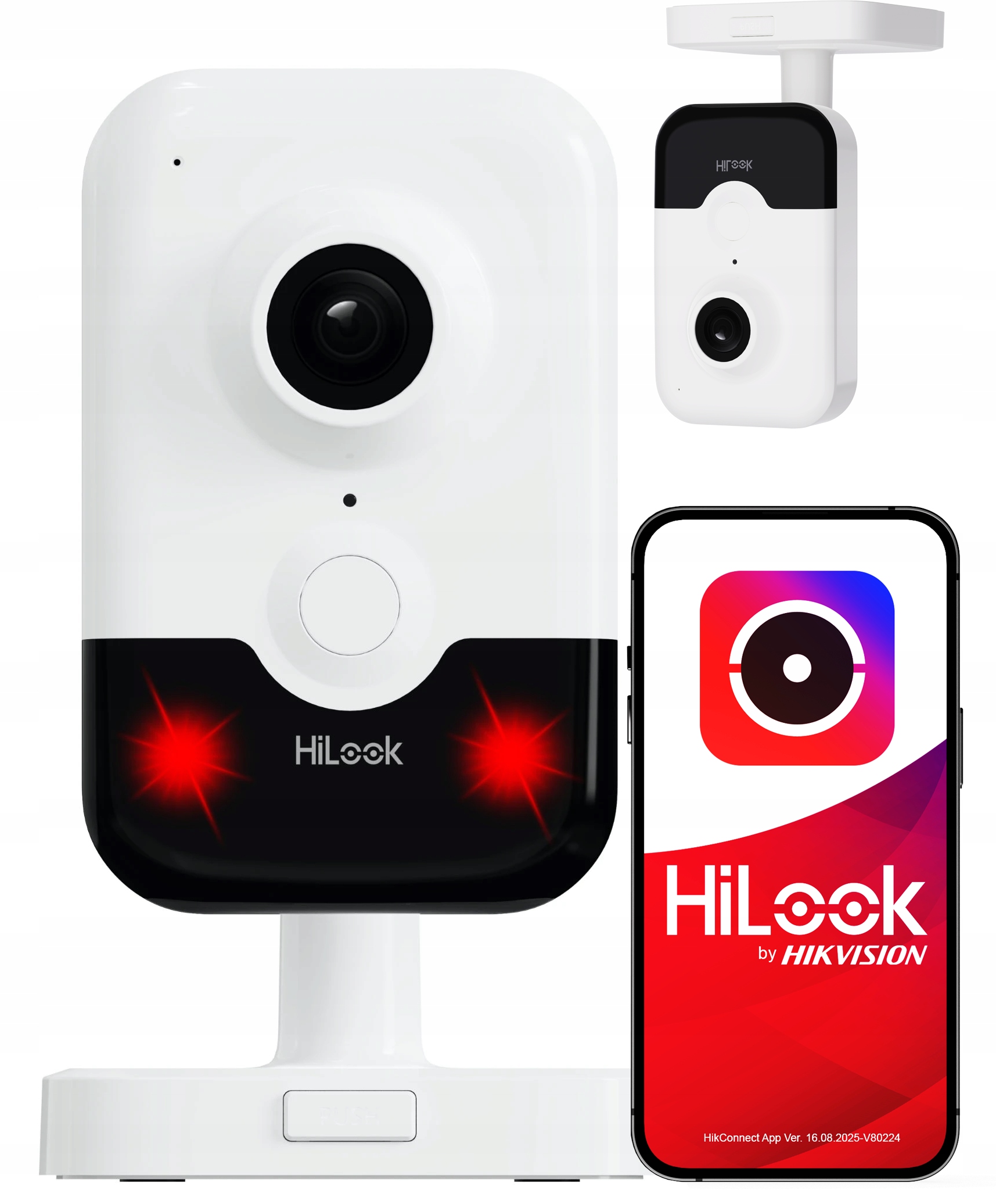 Kamera IPC-C320HA-D/W(W) 2MPX Detekce Reproduktoru Aplikace Hilook Od Společnosti Hikvision