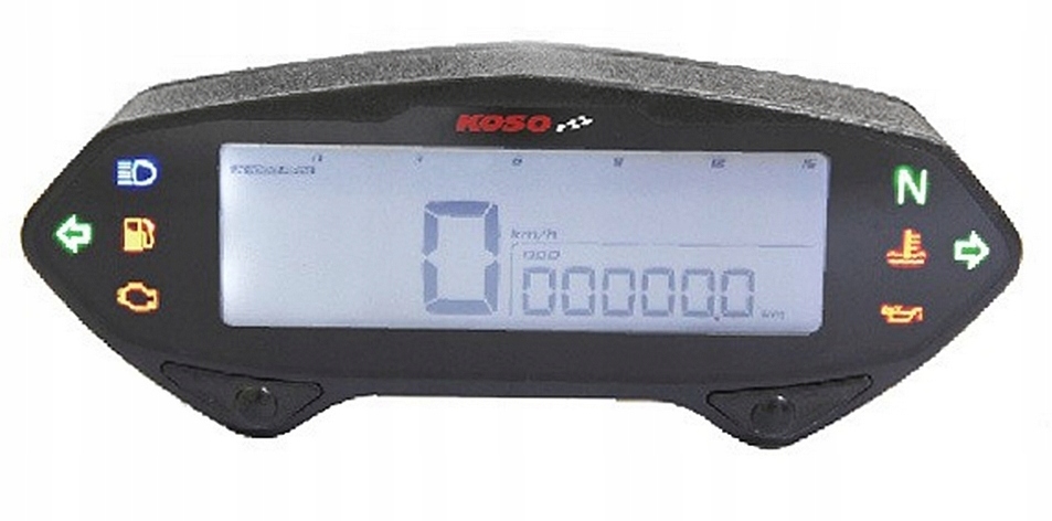 Univerzálny počítadlo Koso Digital Cockpit DB-01RN