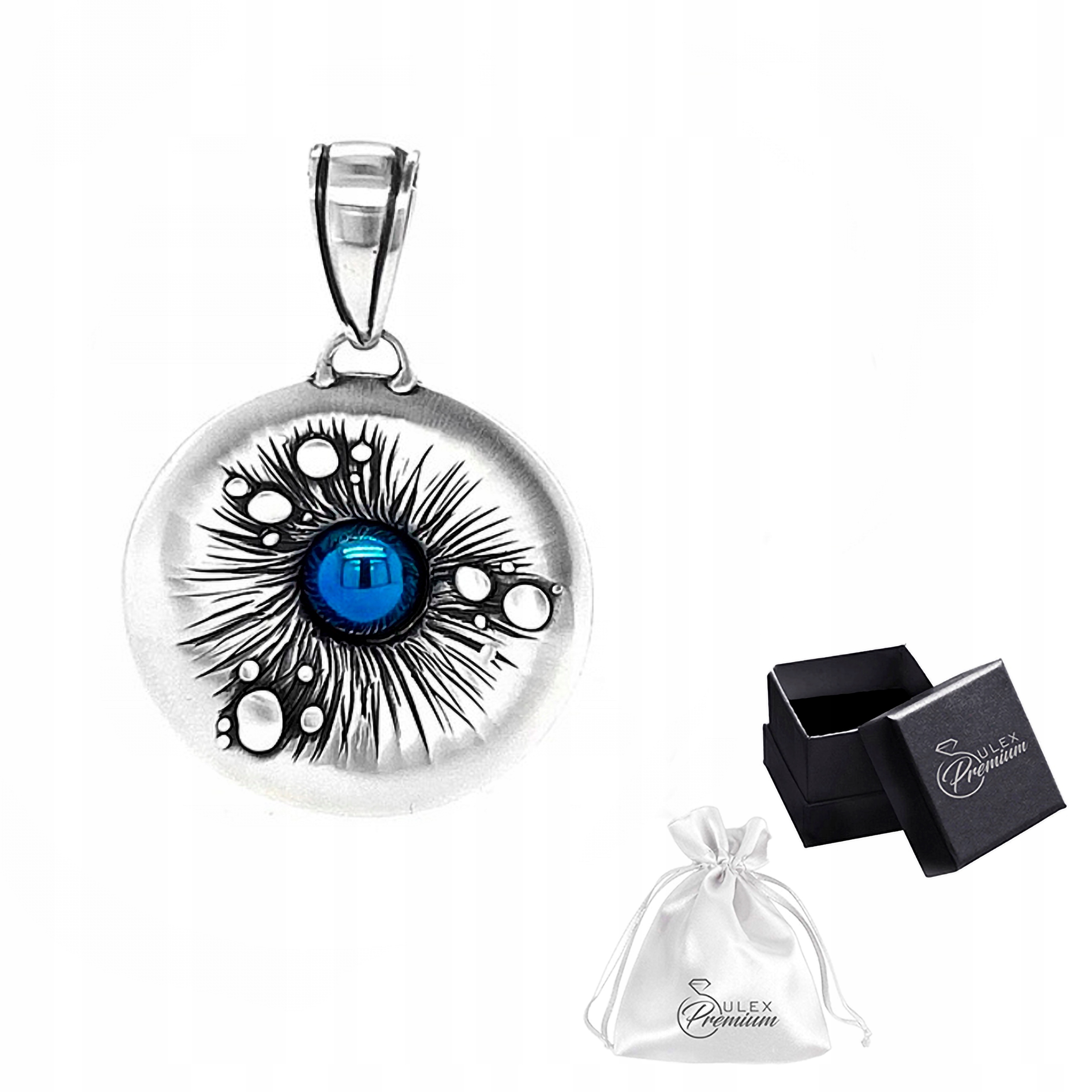 Stříbrný přívěsek 925 s titanovým očkem Kapky Rosy Handmade Menší