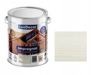 Impregnat dekoracyjno-ochronny Luxdecor Biały 4,5L