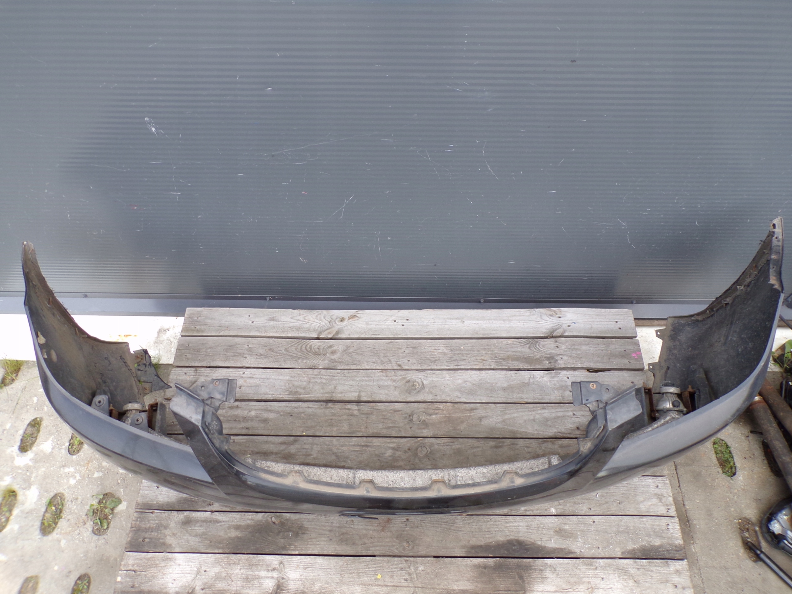 front bumper front CHEVROLET EPICA II black complete