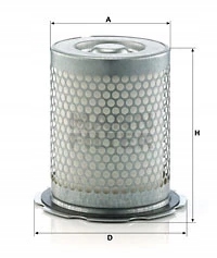 Separator oleju LE 11 002 X MANN-FILTER Marka Mann-Filter