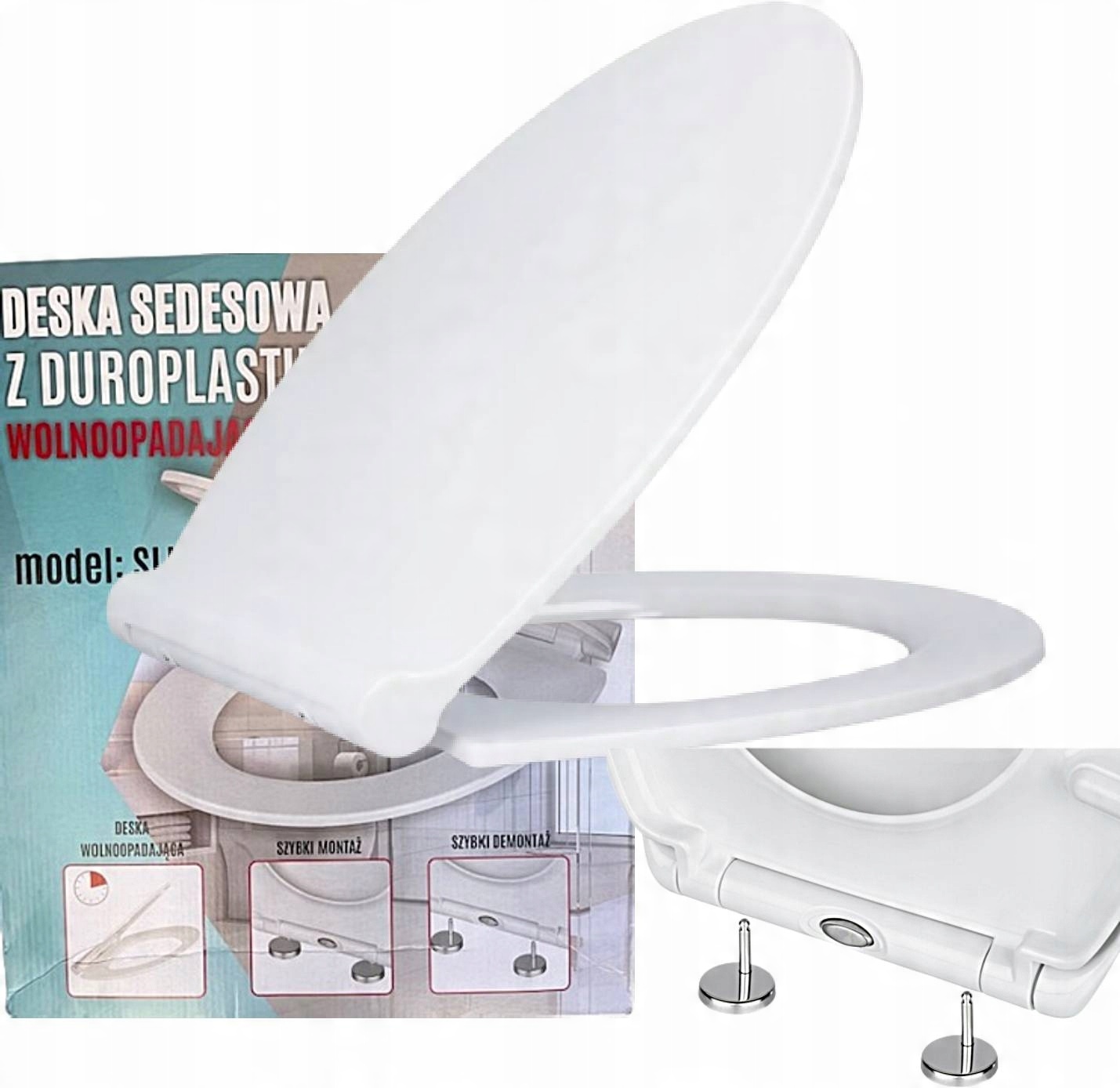 

Deska sedesowa Slim do Cersanit Inteo Delfi Nevada