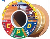 USZCZELKA DO DRZWI OKIEN PROFIL D SAMOPRZYLEPNA BRĄZOWA 100M