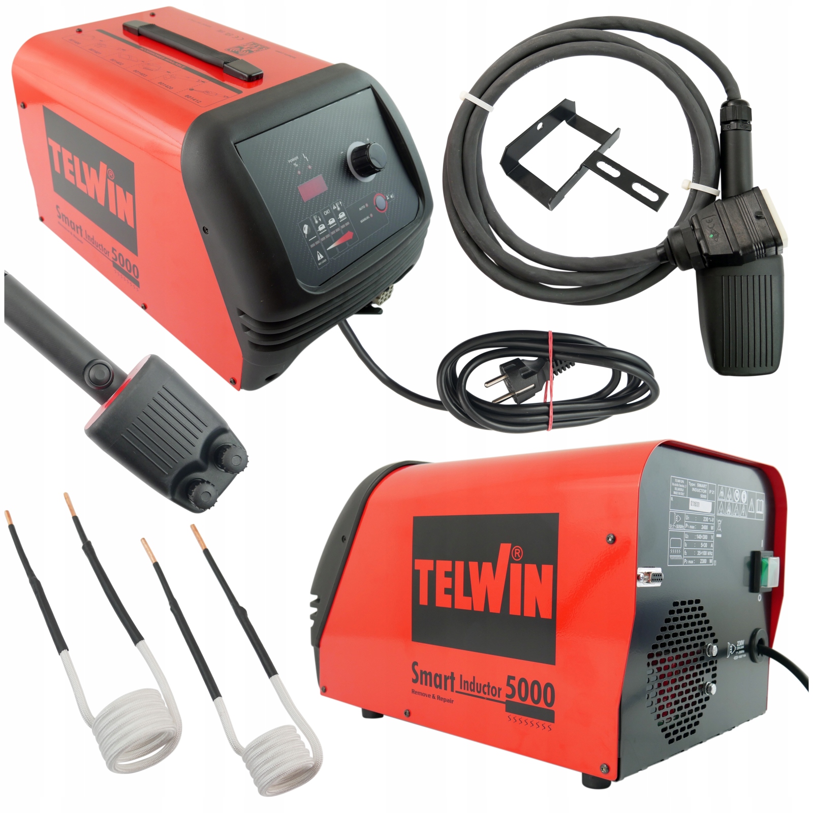 Ohřívač šroubů a indukční ohřívač Telwin Smart Inductor 5000 2.3 kV