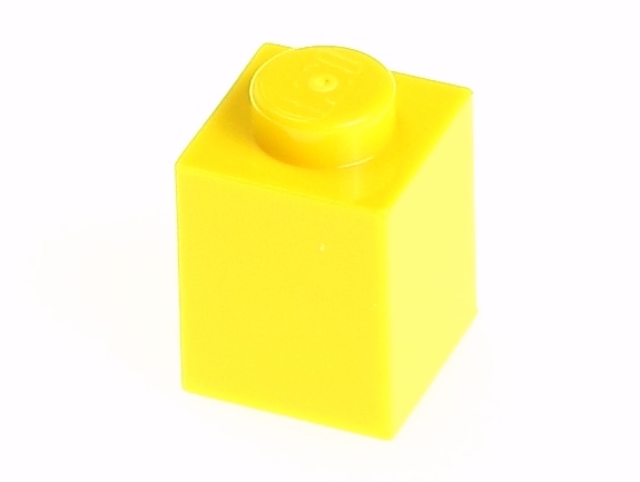 

Lego Klocek zwykły 1x1 3005 żółty 4 szt.