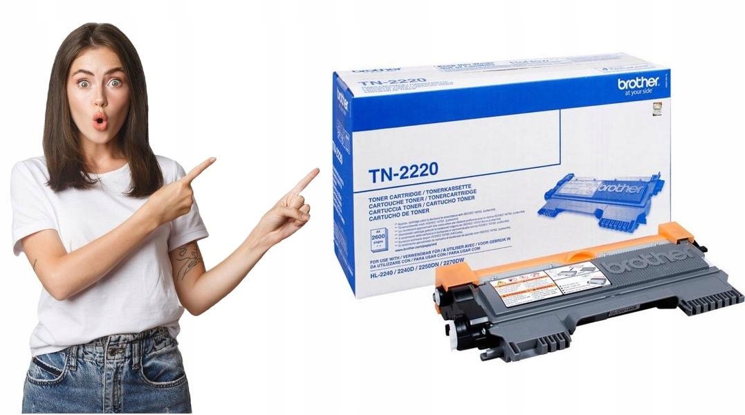 Toner Brother Tn 2220 oryg. (2.600)