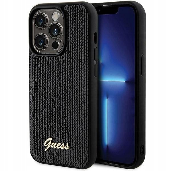 Guess GUHCP13LPSFDGSK iPhone 13 Pro 13 6.1" czarny/black hardcase Se