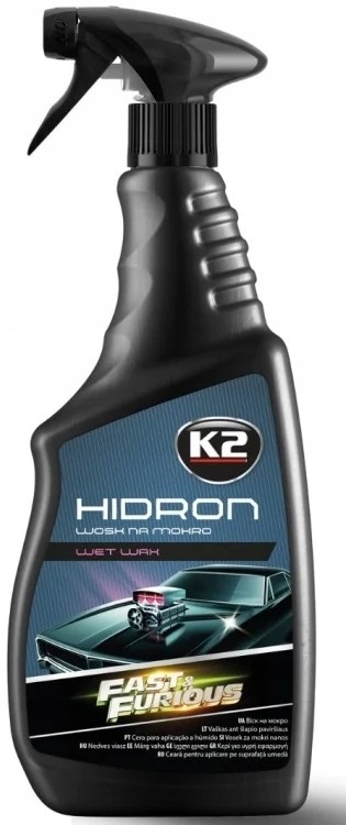 K2 Fast & Furious Hidron wosk na mokro do auta połysk ochrona 750 ml
