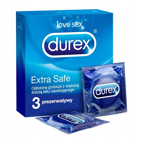 

Durex prezerwatywy Extra Safe x 3 szt.