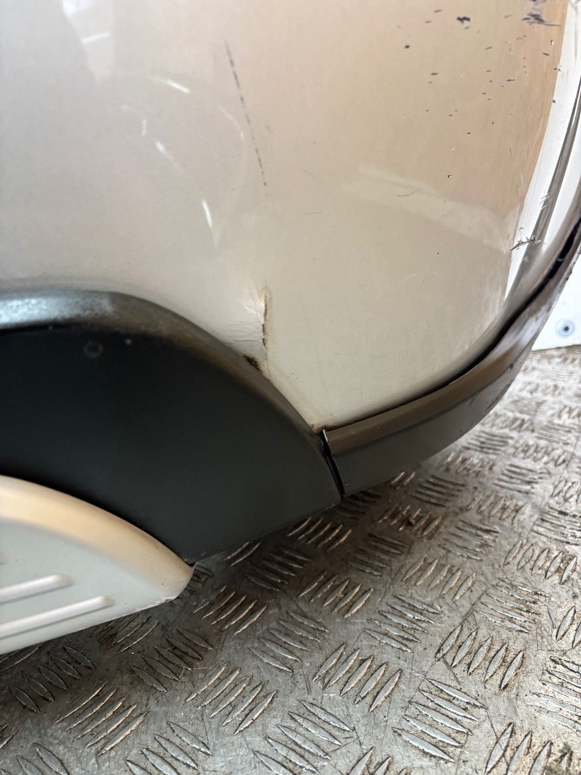 bumper rear part rear SUZUKI SX4