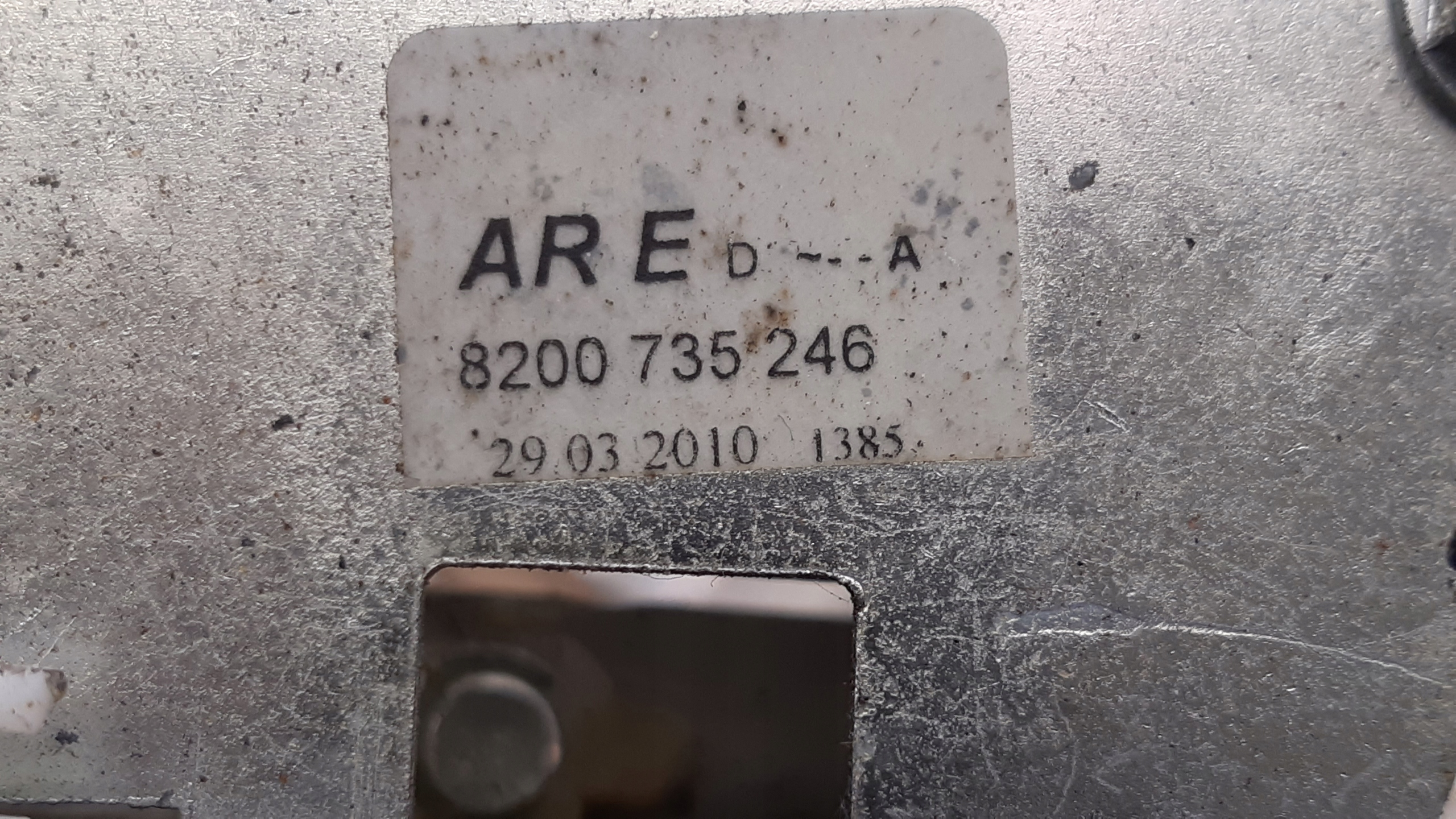 lock door right rear part 8200735246 Dacia Sandero