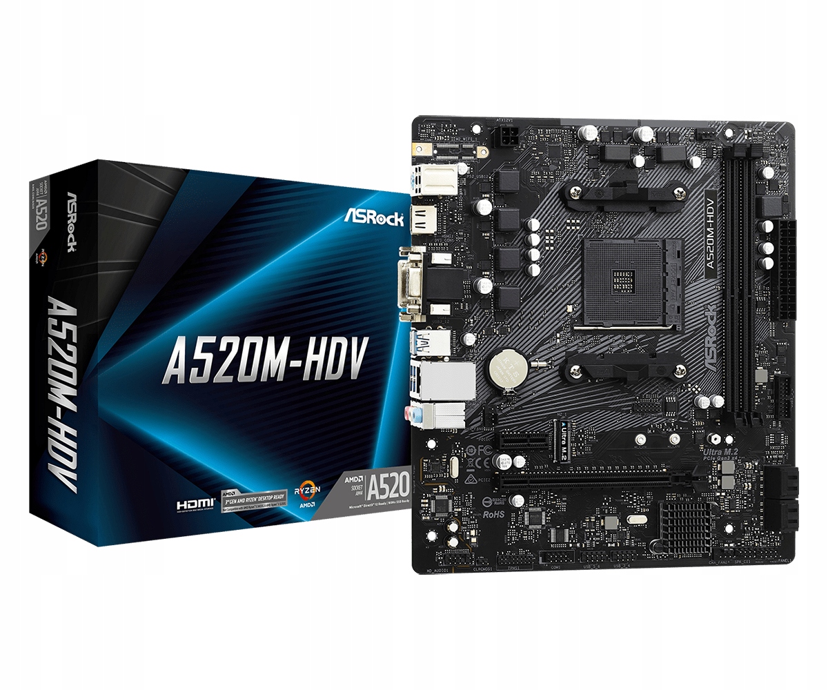 A520M Hdv AM4 Motherboard