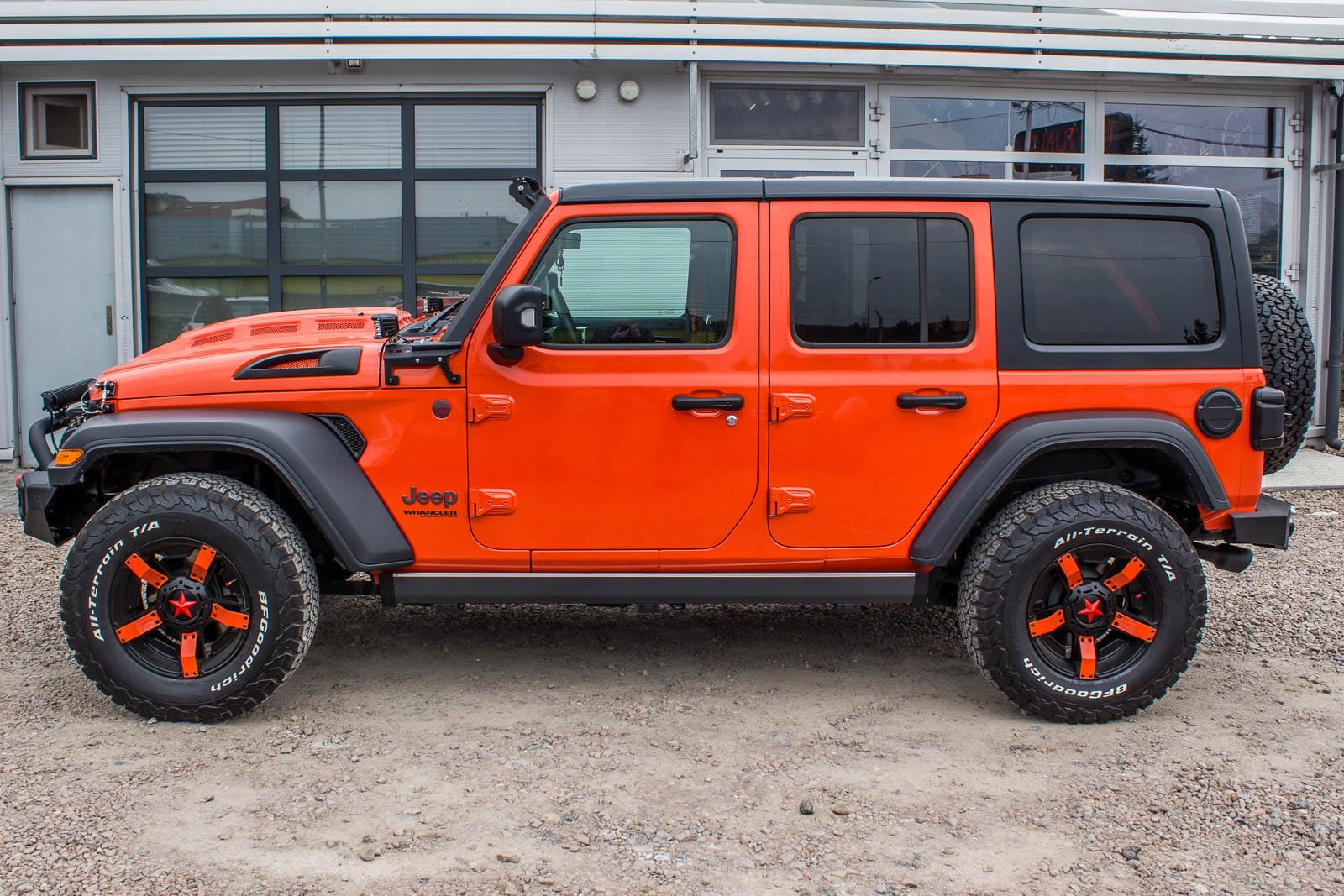 JEEP WRANGLER JL 18- 4D ZASŁONKI PRZECIWSŁONECZNE Producent inny