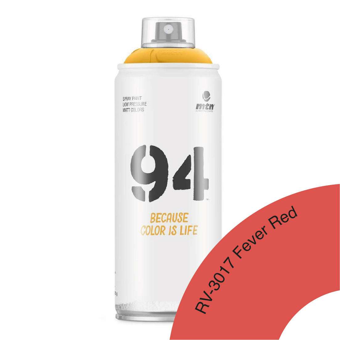 Montana Mtn 94 spray 400 ml RV-3017 czerwony