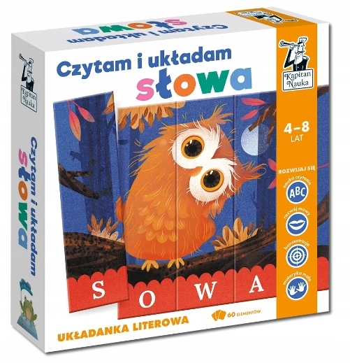

Kapitan Nauka: Czytam i układam słowa