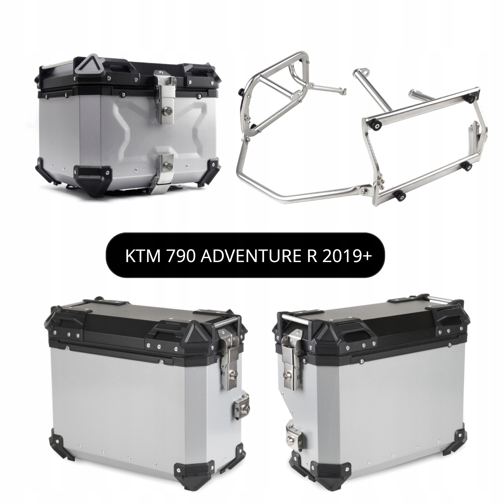 Kufřík Kufry Hliníkové Rámy Ktm 790 Adventure R 2019+ Sada TopX