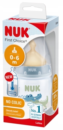 NUK First Choice+ BUTELKA 150ml smoczek lateks 0-6 EAN (GTIN) 4008600360087